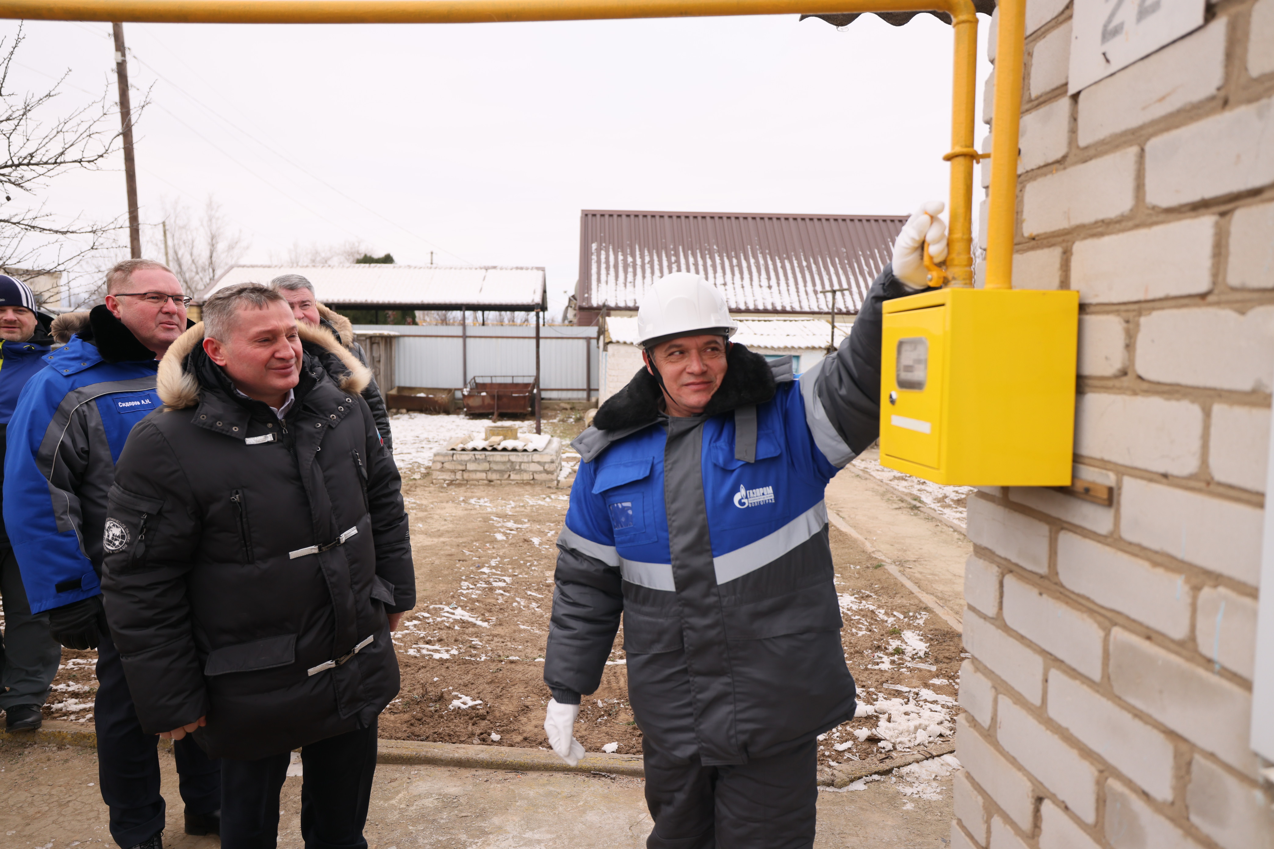 В поселке Луговой Волгоградской области введен в эксплуатацию газопровод